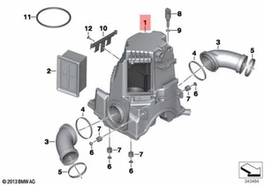 New BMW Genuine K26 0387 0340 Housing 13717702957 - Picture 1 of 1
