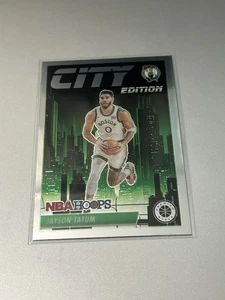 2023-24 Nba Hoops Premium Stock - City Edition Jayson Tatum #3 Boston Celtics - Foto 1 di 2