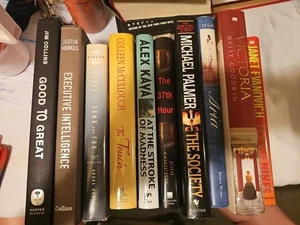 Posten von 10 verschiedenen Autoren gebundenen Büchern guter Zustand KOSTENLOSER VERSAND! - Bild 1 von 21