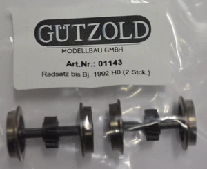 HO Gützold Radsatz bis Bj. 1992 (2 Stück) 01143  - Bild 1 von 1