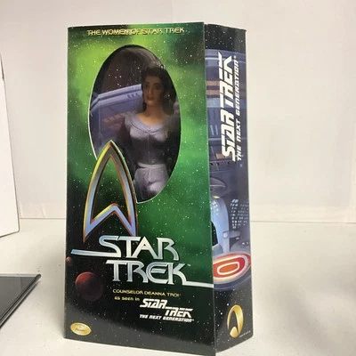 Vintage Counselor Deanna Troi STAR TREK TNG 12" The Women of Star Trek 1999 New - Image 1 of 4