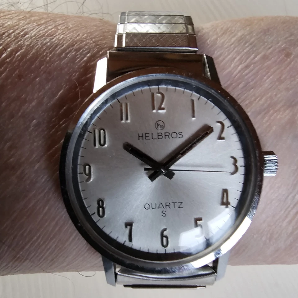 Vintage Helbros Wrist Watch Free Shipping - Image 1 of 4