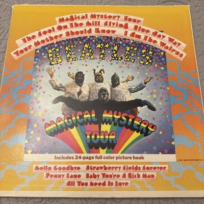 Виниловая складка Beatles Magical Mystery Tour Apple с буклетом Smal 2835 очень хорошее состояние - Изображение 1 из 3
