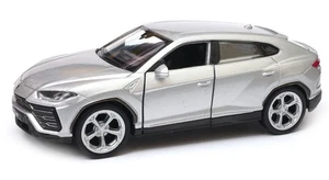 Welly Lamborghini Urus silber metallic Maßstab 1:34 1:39 4,5 Zoll US ZOLL BEZAHLT - Bild 1 von 5