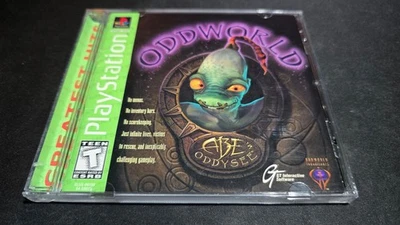 Oddworld: Abe's Oddysee Greatest Hits Sony Playstation 1 PS1 EX+NM CIB+reg card! - Image 1 of 4