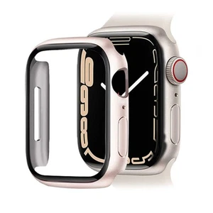 Odporne na wstrząsy etui ochronne w kolorze różowego złota, kompatybilne z Aple Watch 8/7 - Zdjęcie 1 z 7