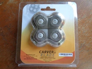 Rasoio Skull Carver 4X Testa Lama di Ricambio per Pitbull Butterfly Kiss B212401 - Foto 1 di 2