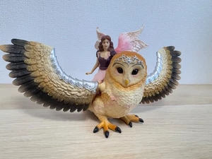 Schleich Bayala Elfe auf Glitzer-Eule 70789 - Picture 1 of 7