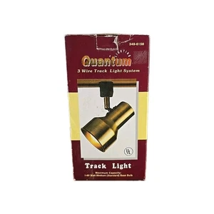 Quantus Lighting 3 Wire Track Light System Pinhole Style Bronze Finish - Picture 1 of 6
