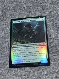Prowler, Misguided Mentor (Foil) - 0017 - Marvel's Spider-Man - MTG NM/M Eng - Picture 1 of 2