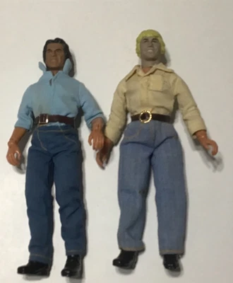 Figuras de ação vintage 1978 Mego Dukes of Hazard 8 polegadas Luke & Bo INCRÍVEL - Imagem 1 de 4