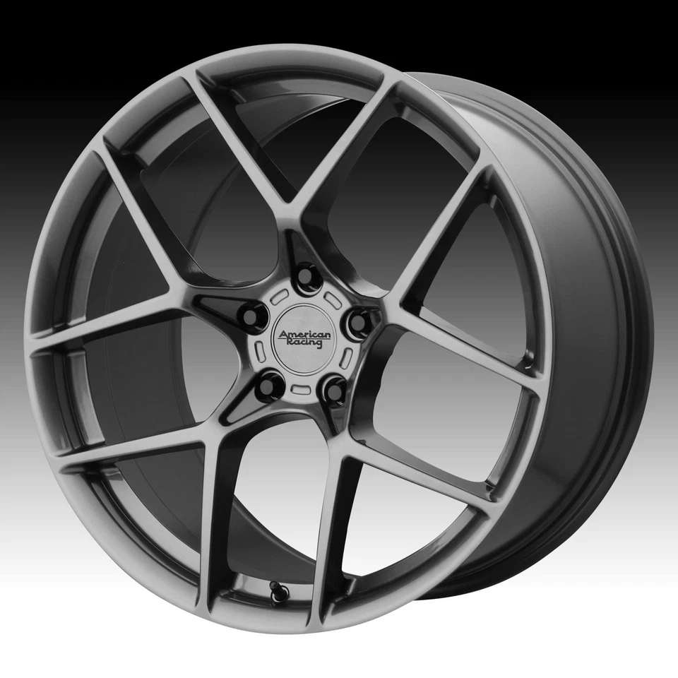 American Racing AR924 Cross Fire Graphite 20x10.5 5x115 25mm (AR92420515925) - Image 1 of 1