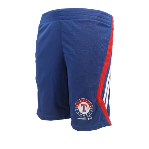 Texas Rangers Official MLB Genuine Kids Youth Size Athletic Shorts New with Tags Cover