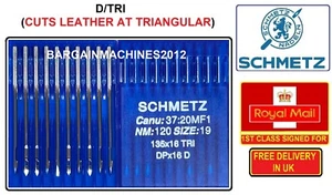 SCHMETZ DPX16D 135X16TRI CANU37:20MF1GR120/19 INDUSTRIENÄHMASCHINENNADEL - Bild 1 von 4