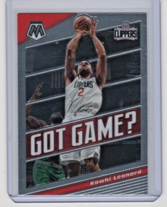 KAWHI LEONARD 2019-20 Panini Mosaic GOT GAME? #13 LOS ANGELES CLIPPERS - Picture 1 of 1