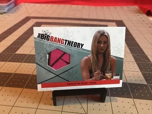 2012 Cryptozoic Big Bang Theory Penny’s Pink Tank M-26 Authentic Wardrobe Card - Picture 1 of 4