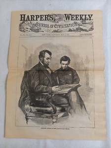 May 6th 1865 HARPER'S WEEKLY Journal of Civilization Vol IX No 436 Re-Issue