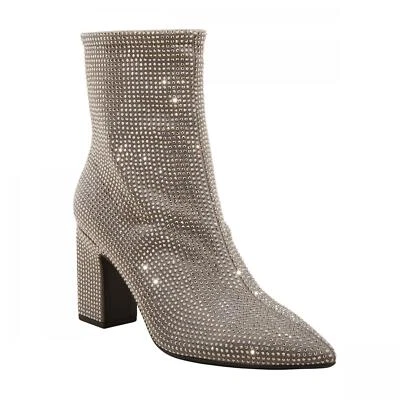 Botas al tobillo A New Day Cassidy estrás para mujer 91636630 gris plata 9,5 M Foto 1 de 4