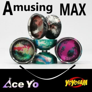 Ace Yo Amusing MAX Yo-Yo - Wide Bi-Metal YoYo - Picture 1 of 13