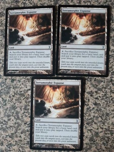 MTG - 3 x Terramorphic Expanse - Zeitspirale - Bild 1 von 1