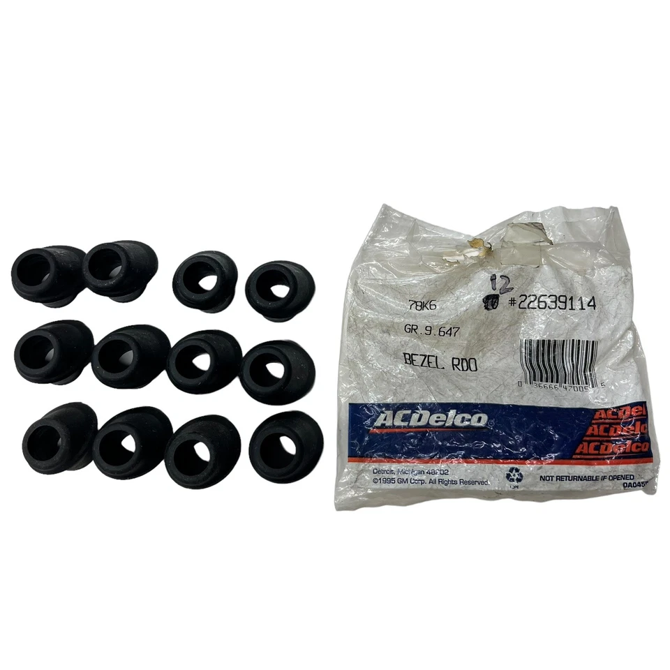 Moldura de antena de rádio GM OEM 1995-2005 Cavalier & Sunfire 22639114 22594039 Qtd. 12 - Imagem 1 de 3