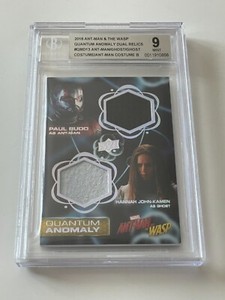 2018 UD Ant-Man & The Wasp HANNAH JOHN KAMEN Ghost PAUL RUDD Movie Costume BGS 9