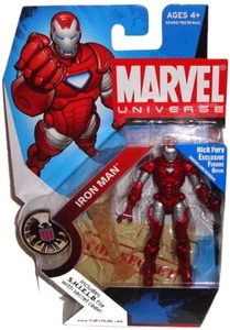 Marvel Universe Silver Iron Man Action Figure MIB #033 SHIELD 3.75" Inch Toy - Picture 1 of 1