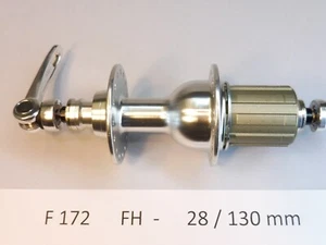 Buje libre trasero Novatec F 172 28/130 mm HG - NOS bicicleta - Imagen 1 de 6