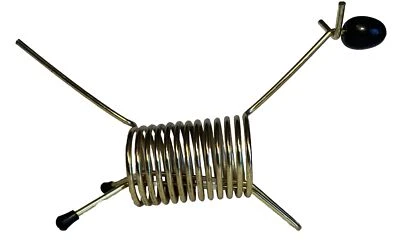 Porta notas organizador de letras de perro de metal bobina de alambre MCM de colección Foto 1 de 4