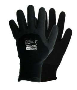 Gants de travail, jardinage thermique hiver poignée de sécurité flexible, gants de protection contre le froid