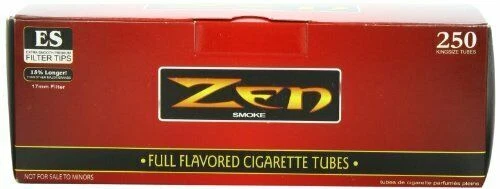 Zen CI19 King Size Cigarette Tube - 250 Count