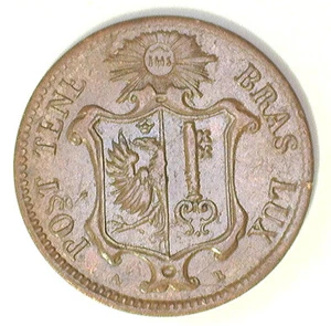 GINEBRA 1847 1 CÉNTIMO CH AU (KM#132) - Imagen 1 de 2
