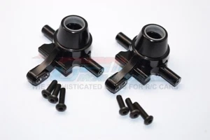 GPM TT2021 RC Aluminum Front Knuckle Arm(Black)Set For Tamiya TT02/TT02D/TT02S - Picture 1 of 1