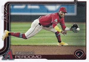 2025 Topps Series One - #228 Geraldo Perdomo - Diamondbacks - Picture 1 of 2