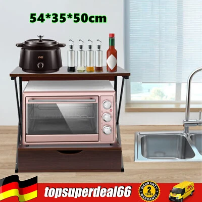 Supporto per microonde scaffale da cucina supporto per microonde supporto per microonde - Immagine 1 di 4