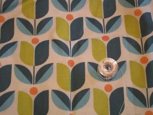 1 FQ New Cotton Fabric Flora by Joel Dewberry for Free Spirit Cute ModernTulips - Picture 1 of 2