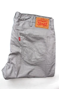 Levi's 511 Hombre Pantalón Vaquero Slim Fit W40 L28 Gris Claro LEVH336 - Imagen 1 de 10