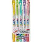 Mitsubishi Pencil fluorescent pen professional path window soft color 5-color
