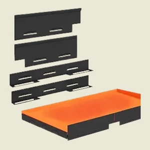 4 Stück 36 Zoll Magnetische Grillplatte Windschutz für Blackstone Grillplatte Zubehör - Bild 1 von 4