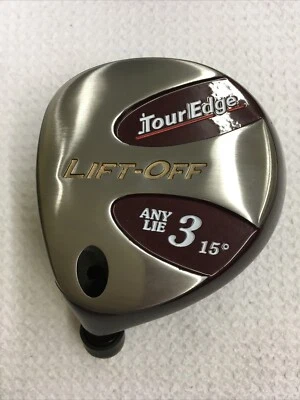 Tour Edge Lift-Off LONG Fairway Wood #3 Wood / 15° Loft - CLUB HEAD ONLY! - Image 1 of 4