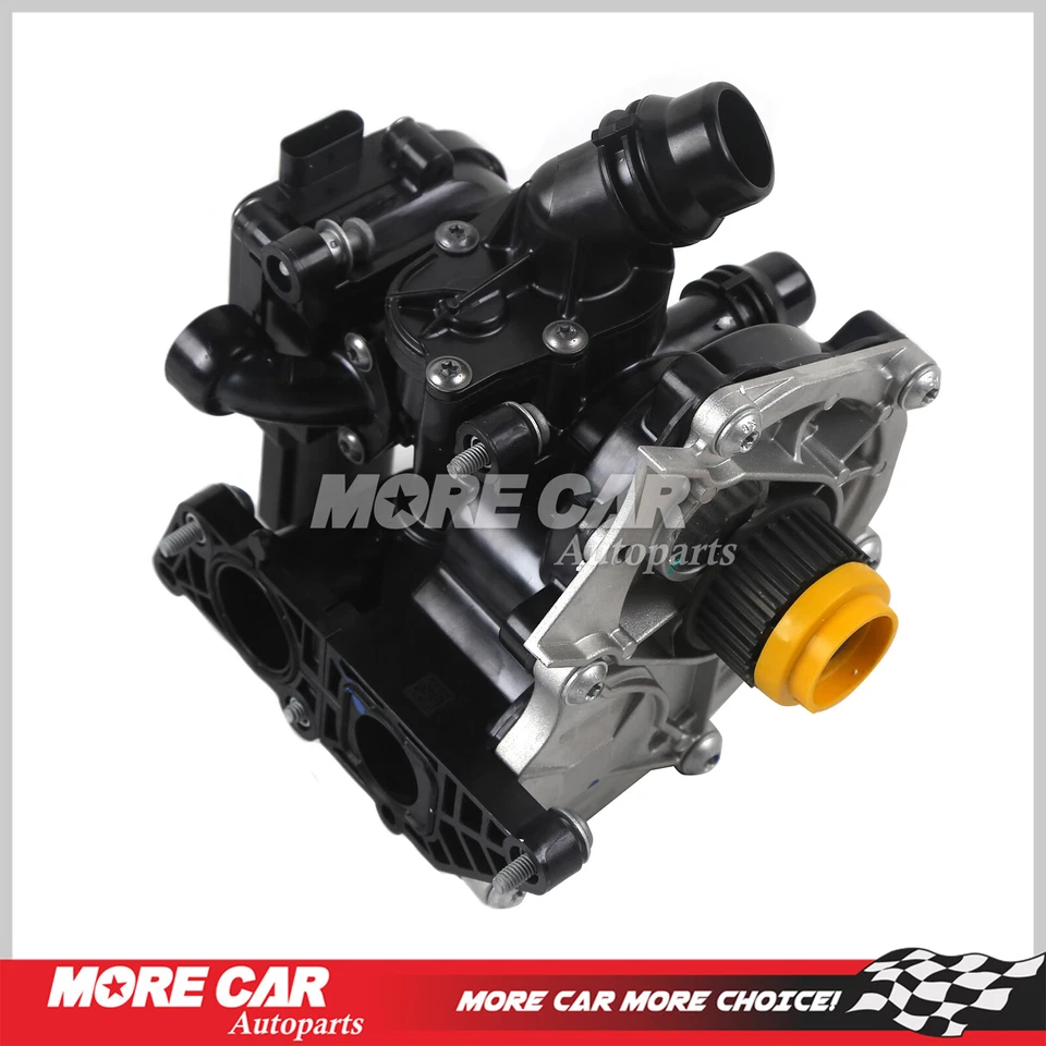 Thermostat Housing Assembly Fit 12-17 Audi A3 Q3 A4 A5 A6 A7 Volkswagen Beetle - Image 1 of 4