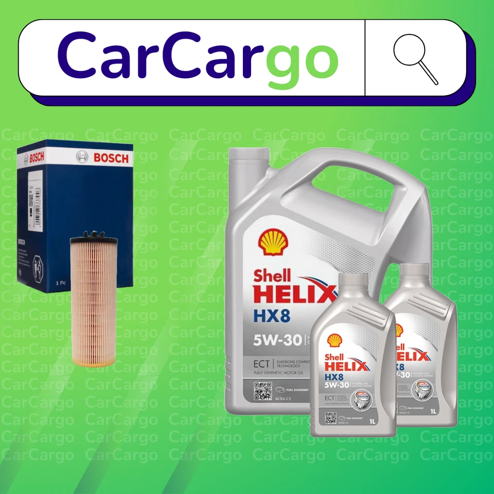 BOSCH Service Kit Fit Audi A4 2.5-TDI-quattro Diesel 1997-2001 Filter Shell - Image 1 of 4