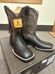 PICK SIZE - Ariat Men's Brown Ash Sport Western Wide Square Toe Boots - 10019958 - Picture 1 of 10