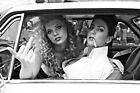 CAR GIRLS Vintage WALL DECOR poster print for glass frame photo girls finger car