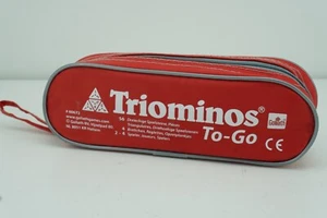 Triominos to go - Goliath rote Tasche - Vollständig - Bild 1 von 3
