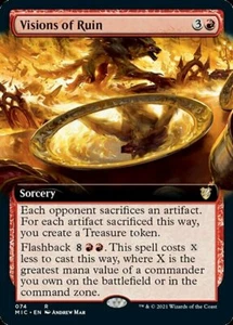 MTG VISIONS OF RUIN EXC - VISIONI DI ROVINA - MIC X EN - MAGIC - Picture 1 of 1