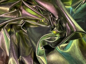 Chameleon Couture PVC Fabric, Per Metre - 2 Tone - Pink Gold - Picture 1 of 3