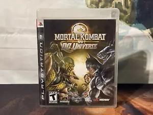 Mortal Kombat vs. DC Universe (Sony PlayStation 3, 2008) - Picture 1 of 3