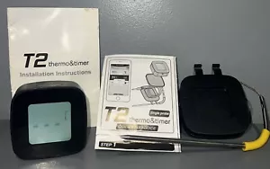 T2 BBQ Thermo&Timer meat SP-E-94B (Tested Working & Cleaned) Thermometer/Timer - Picture 1 of 8