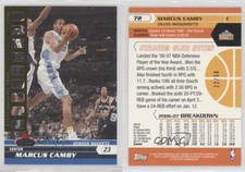 2007-08 Topps Stadium Club Gold Photographer's Proof /50 Marcus Camby #72